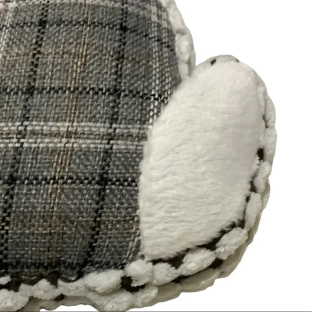 Dog Toss Toy European Home Bunny Rabbit Grey White Country Farmhouse Pla…